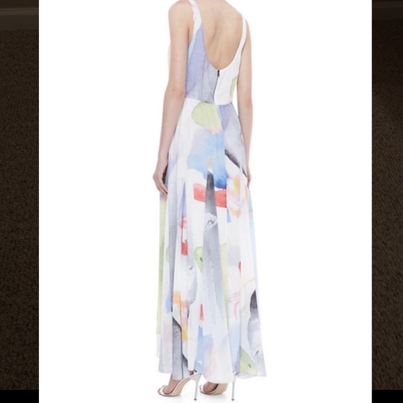 Alice + Olivia Muti-Colored Long Dress BRAND NEW - Picture 2 of 7